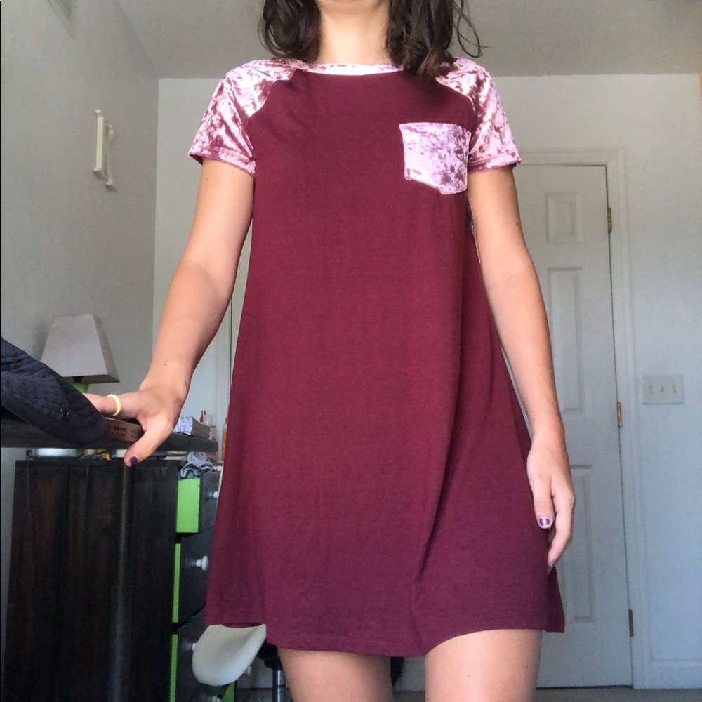 Pink A-Line Swing Dress🌸